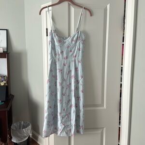 Aritzia Sun Deh Viola Floral Bustier Midi Dress
Spring Toss Blue size xs